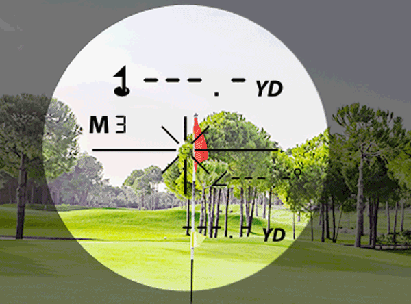 TecTecTec golf precision laTecTecTec rangefinder ULT-X target 0,3 Yard precision pin seeker vibrates lock target