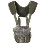 TecTecTec PROWILD BAG Camo Binoculars Rangefinder Designed for hunters with neoprene harness, neck strap, and extensions. Magnet closure and quick release clip-on buckles