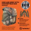 TecTecTec PROWILD BAG Camo Binoculars Rangefinder Designed for hunters with neoprene harness, neck strap, and extensions. Carry your binoculars, rangefinders and hunting gears in a military grade 600D polyester