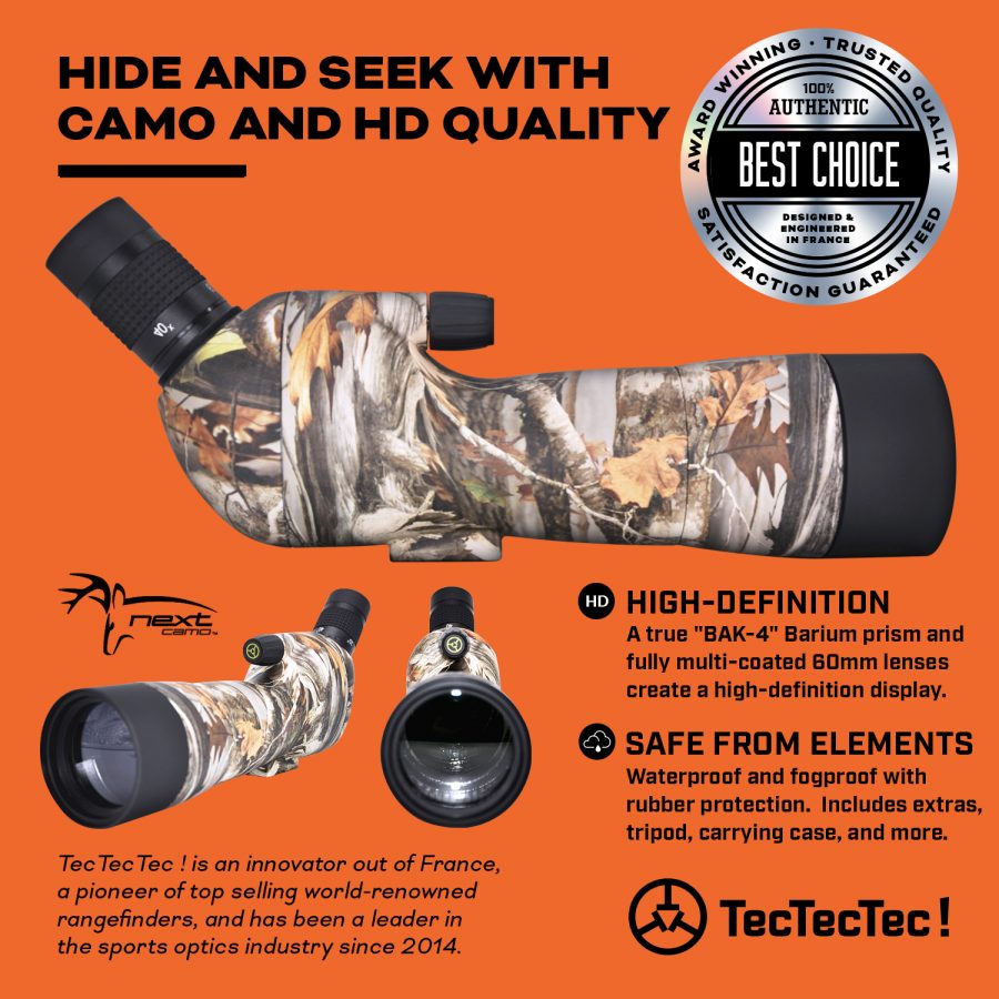 TecTecTec high-definition optics BAK-4 FMC 60mm lenses spotting scope SPROWILD