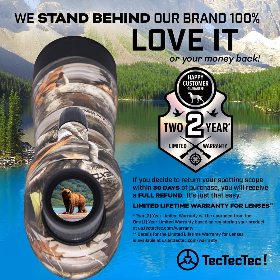 TecTecTec SPROWILD spotting scope warranty