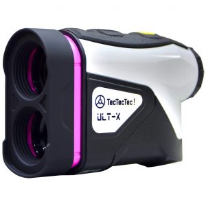 TecTecTec golf precision laser rangefinder ULT-X 1000 Yard measurement 0,3 Yard precision pink