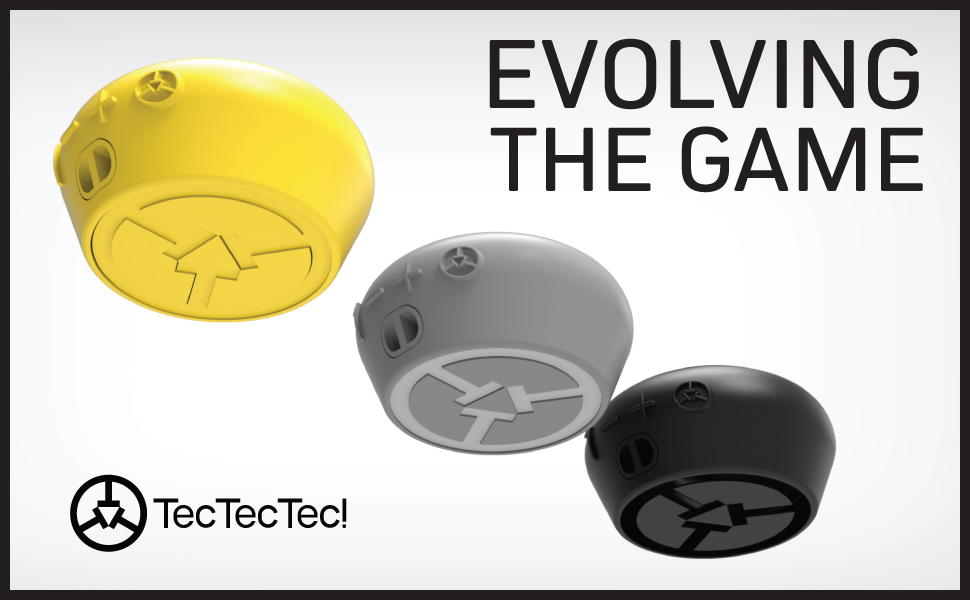 The TEAM8 S Golf speaker comes in 3 colors, yellow, black and grey