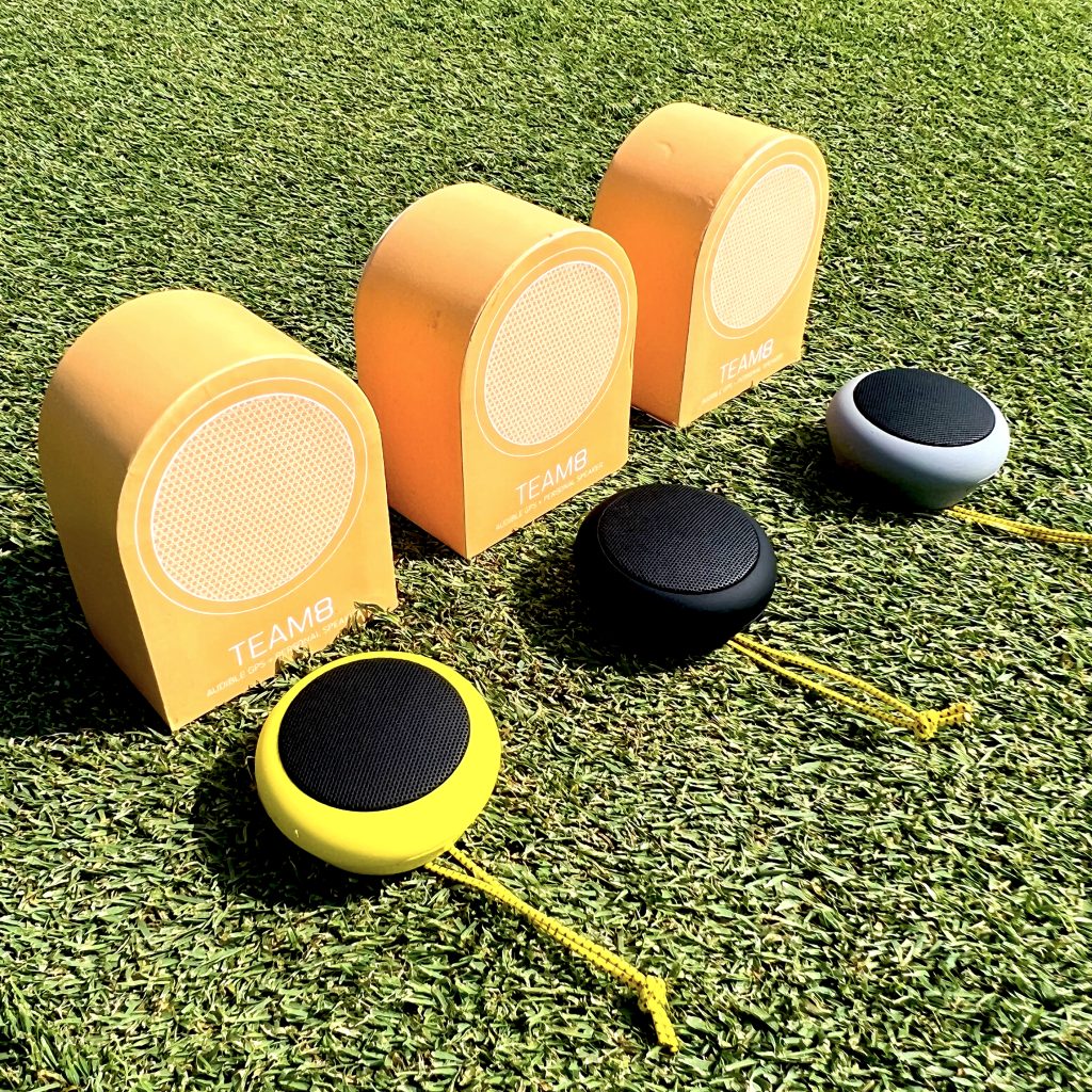 TEAM S GPS Golf Speaker, 3 colors (Yellow, Black and Greay)